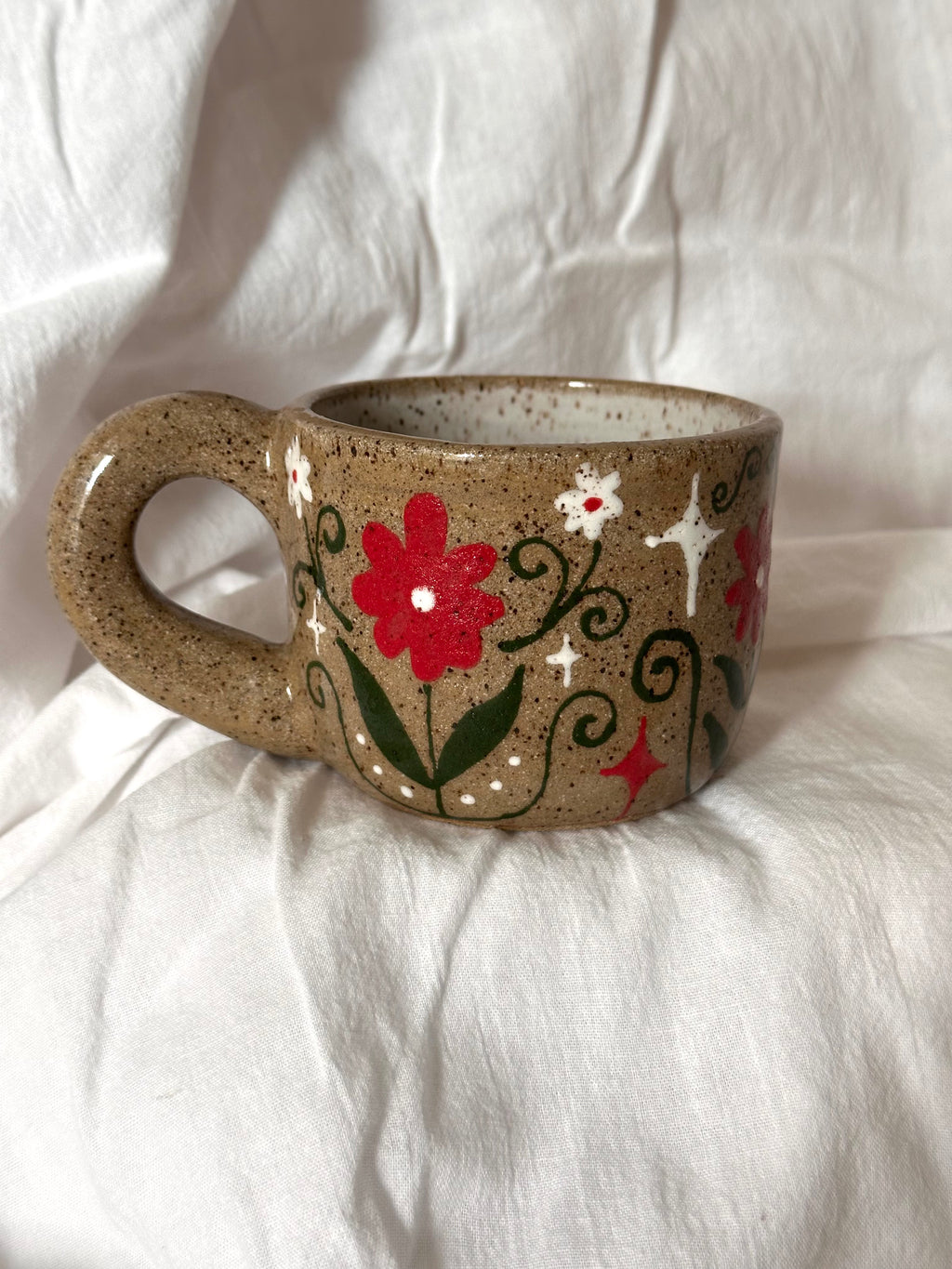 Folk Floral Mug