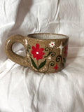 Folk Floral Mug
