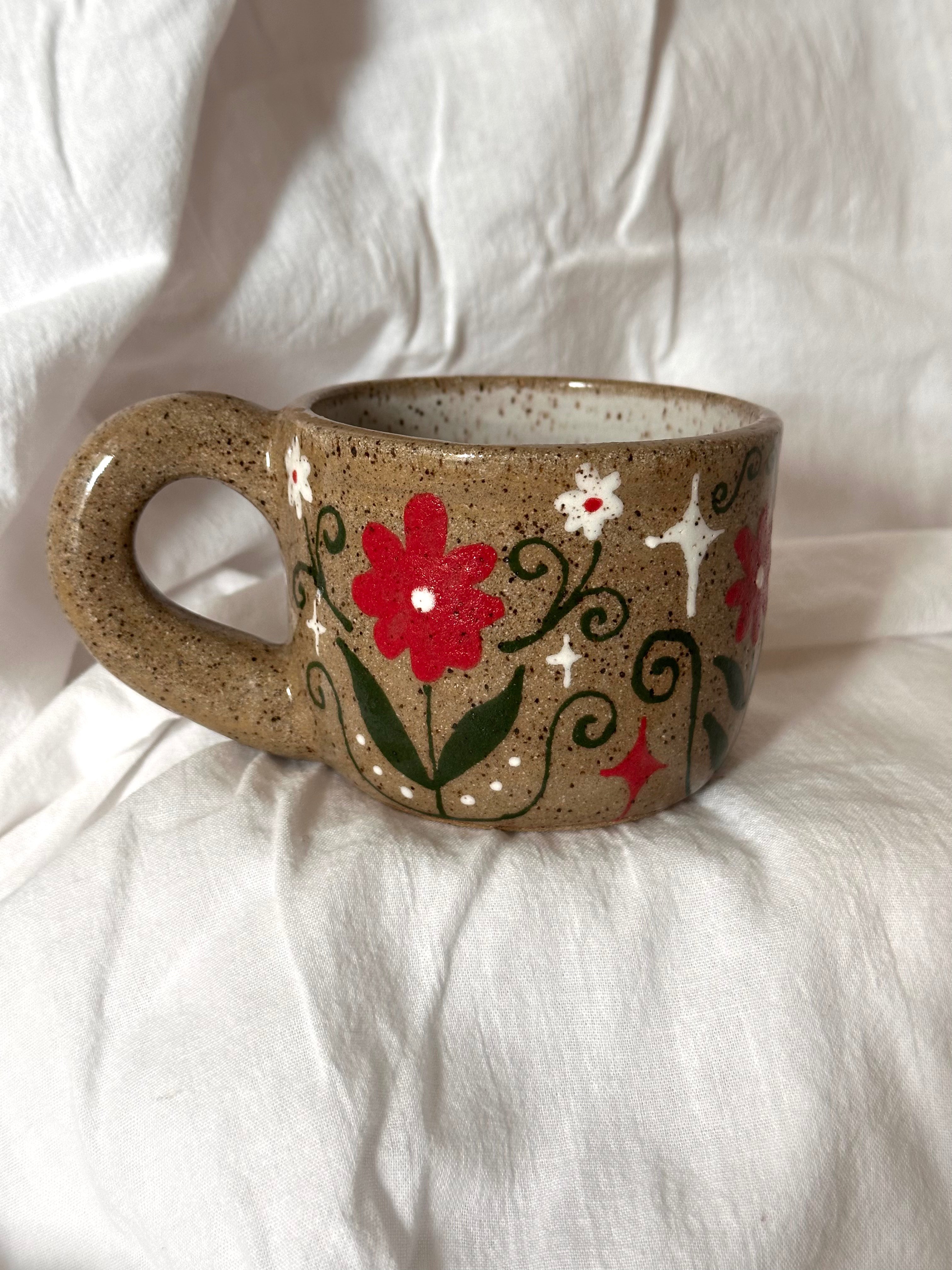 Folk Floral Mug