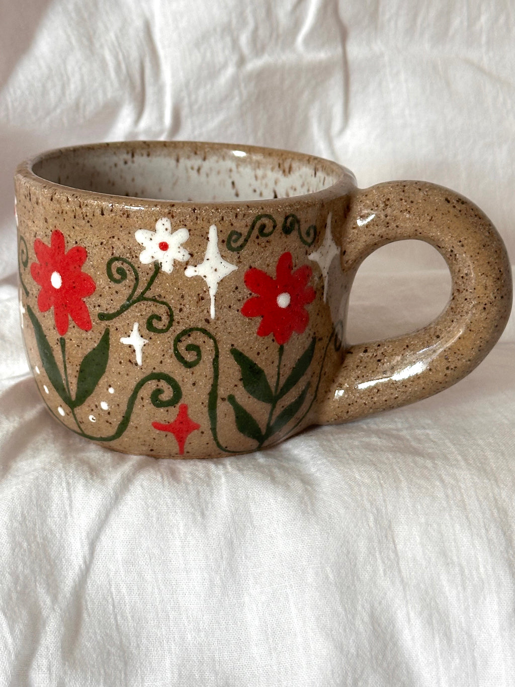 Folk Floral Mug