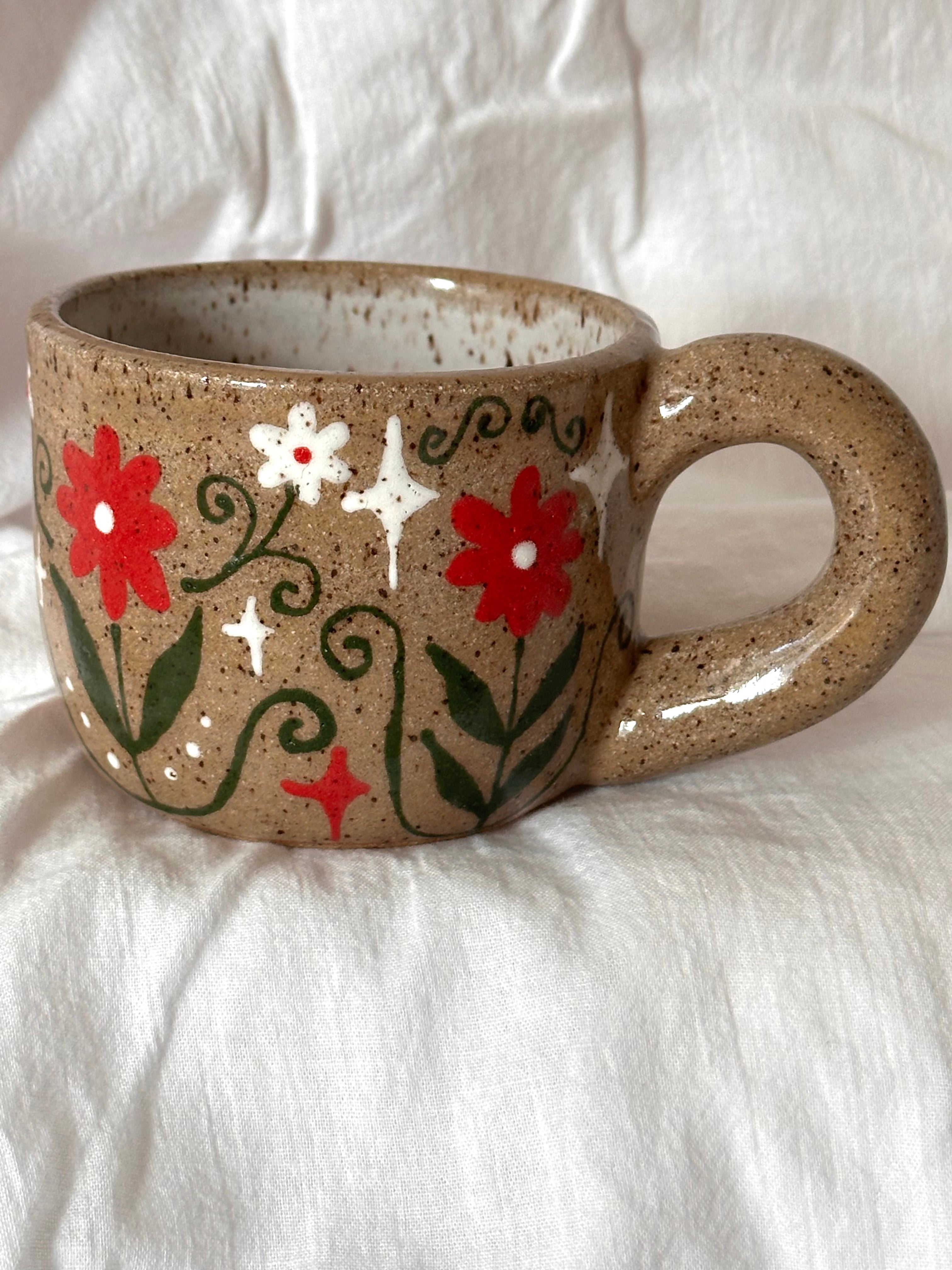 Folk Floral Mug