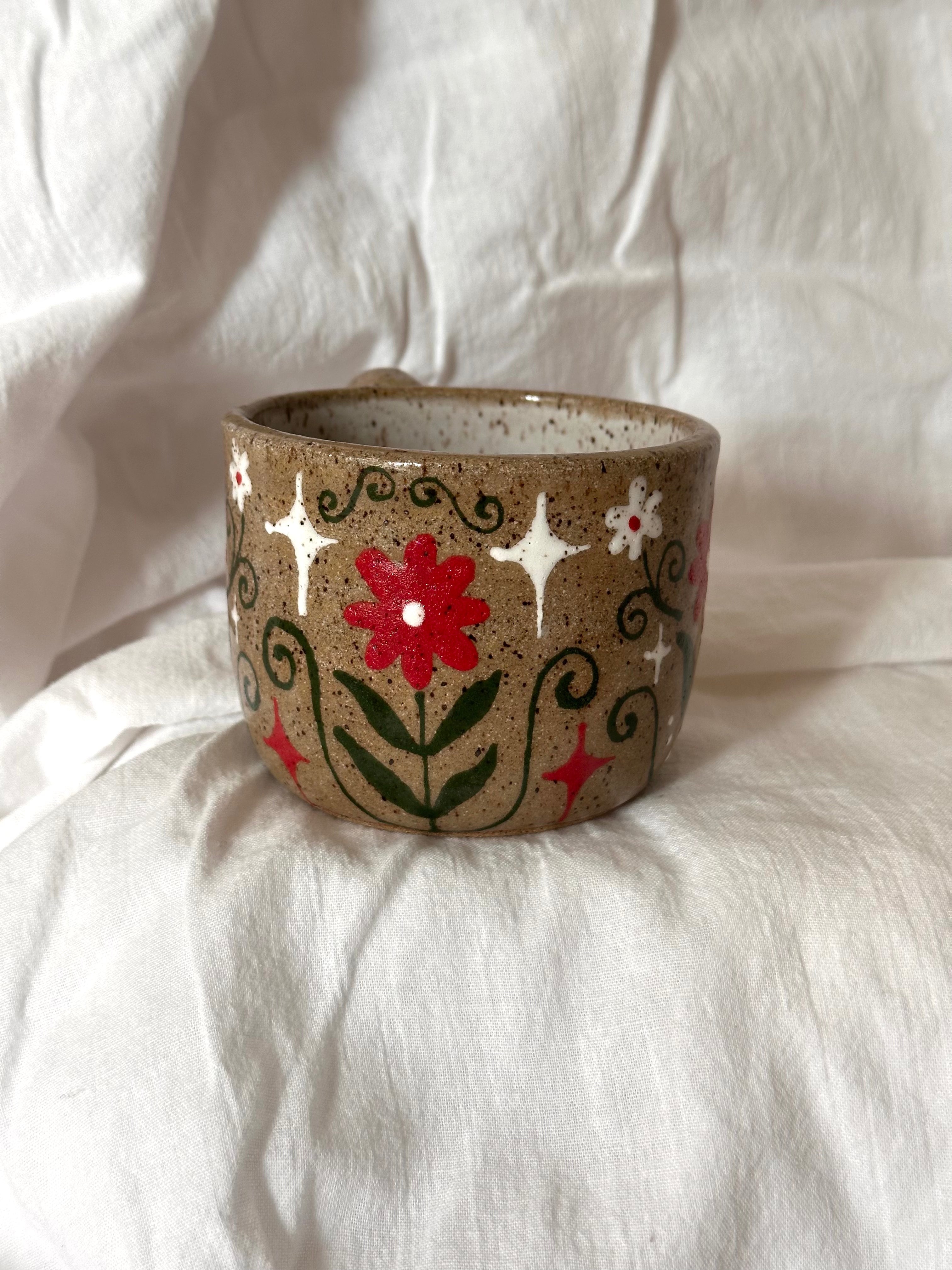Folk Floral Mug