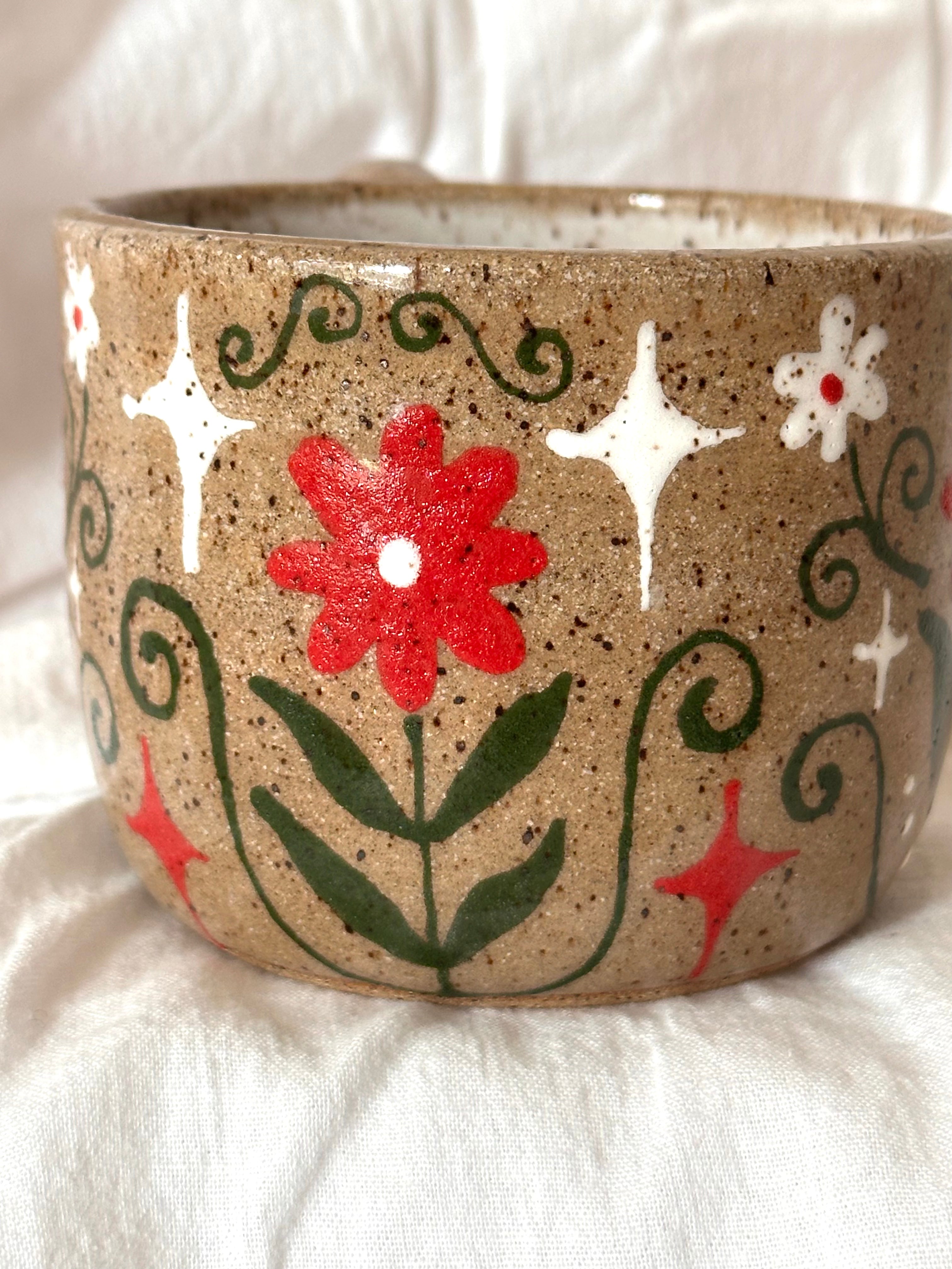 Folk Floral Mug