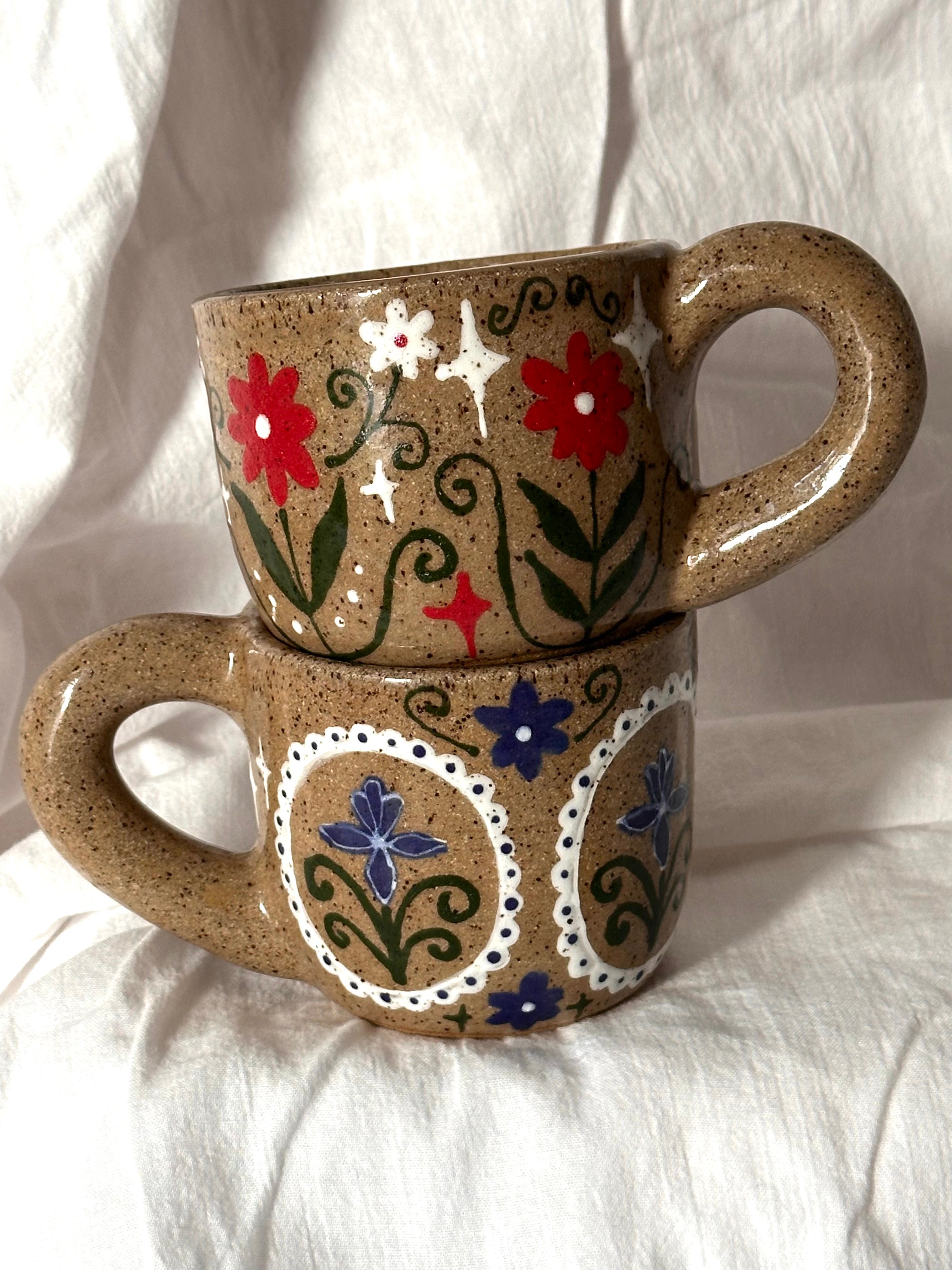 Folk Floral Mug